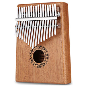 W-17T 17 Keys Kalimba Thumb Piano High-Quality Wood